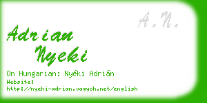adrian nyeki business card